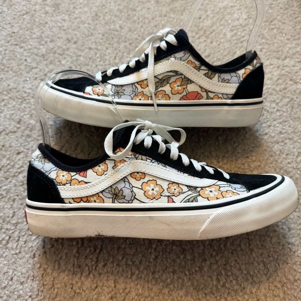 VANS Style 36 Decon VR Floral Sneaker‎ Low Top Suede Canvas Skate VN0A5JMA448